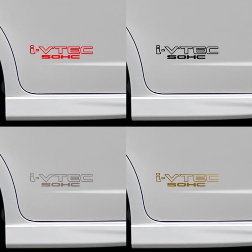 Vtec sohc side decal sticker - i-vtec,