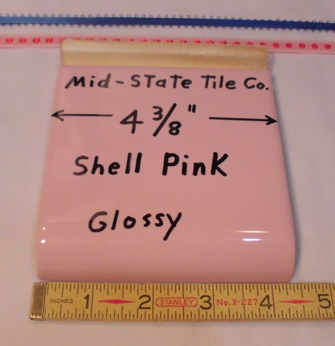 Shell pink radius bullnose - shell,
