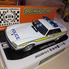 SCALEXTRIC S.L.N. CUPRACE JAGUAR XJS POLICE VERY RARE.