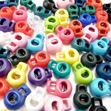 Spherical Cord Stopper Lock end Toggles metal spring, AHZ