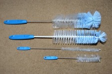 BOTTLE BRUSH set perfect for codds inks medicines & poisons brushes