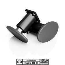 046 | Oval Buffers (8 Pack) - 00 Gauge