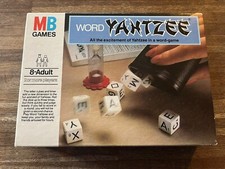 Vintage "WORD YAHTZEE" family