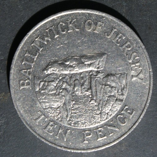 1987 ten pence - ten, coin