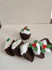 6 Hand Knitted Christmas