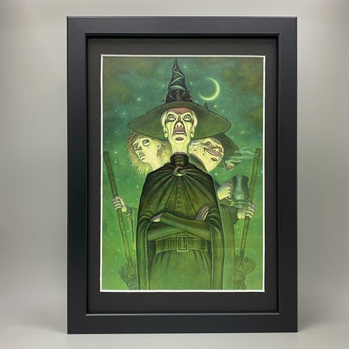 Wyrd sisters framed art paul - sisters,