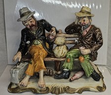 V.Large Vintage Capodimonte