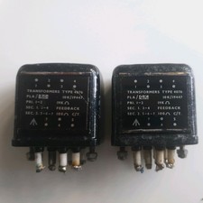 MATCHED PAIR OF PLESSEY TRANSFORMER, PARTRIDGE, STC, GRESHAM, PAMERKO (MN-809)