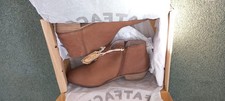 Ladies Fat Face Tan Leather