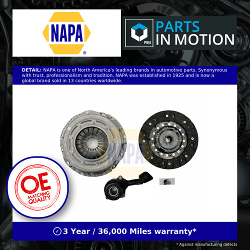 Clutch kit 3pc - kit,