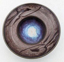 JOHN HARLOW SOMERSET STUDIO POTTERY STONEWARE BOWL 20TH CENTURY