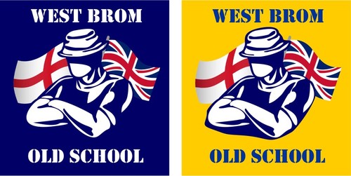 West brom old school - west, pin