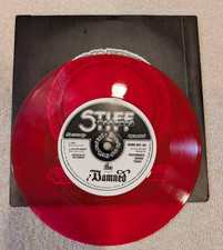 The Damned Feel the Pain Fall See Her Tonight 7" Red Vinyl DEMO 001