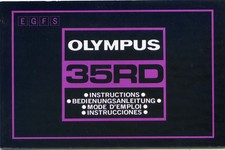 Olympus 35RD  Camera  Instruction Manual