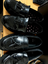 Black Shoes Size UK 6 EU 39