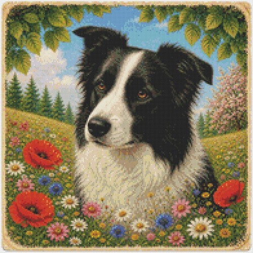 Border collie puppy dog - collie,