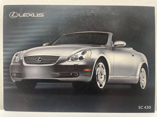 Lexus 430 convertible - sc,
