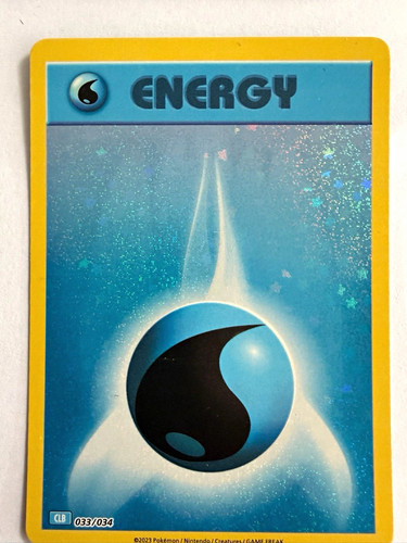 Pokémon tcg water - water, energy