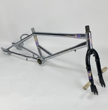 1988 Schwinn Predator Freeform EX Frame Fork Set Chrome Freestyle Old School BMX