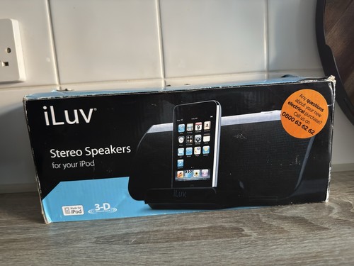 Vintage iluv stereo speakers - iluv,