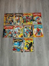 Spider Man Marvel Comic Bundle Vintage Book 109 110 111 112 113 114 119 120 121 