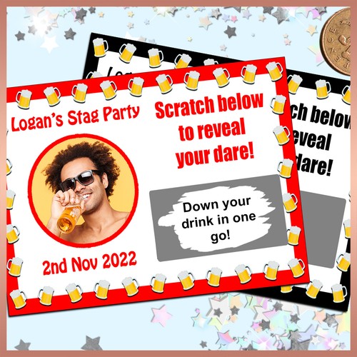 Personalised stag do beer - 10,