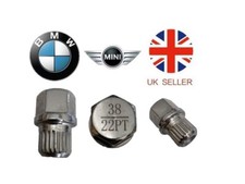 Mini, BMW Locking Wheel Nut Key ABC 38 Type 22 Splines