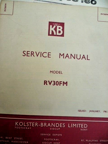 Kolster brandes rv30fm - brandes,