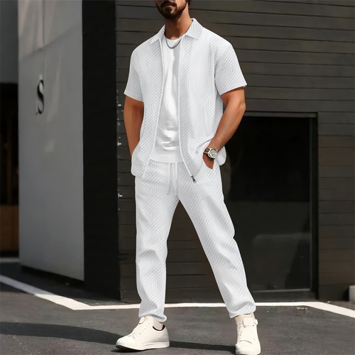 Mens sweatsuits piece sport - 2,