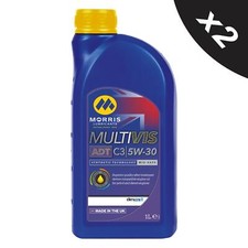 5w30 Morris Fully Synthetic Engine Oil Multivis ADT Mid Saps C3 dexos2 2x1L