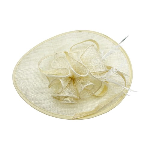 Large fascinator feather - fascinator,