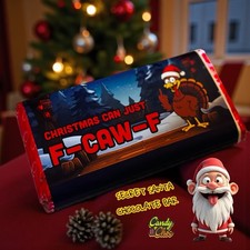 Rude Christmas Funny Chocolate