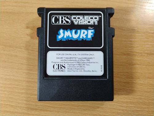 Smurf for colecovision - smurf,