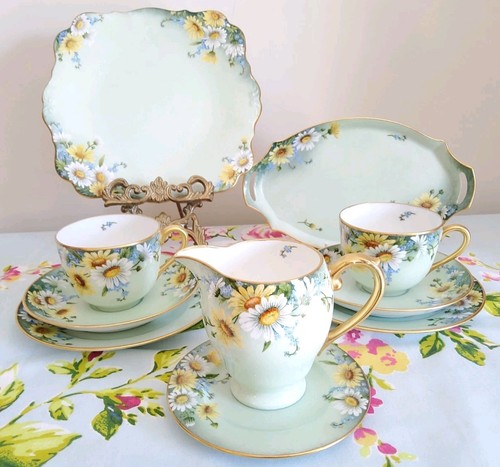 Vintage bone china - china, handpainted