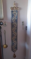 Tapestry Bellpull with Brass header