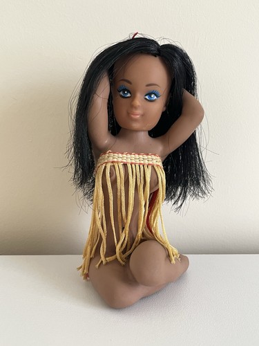 Vintage pin risqué tiki - vintage, up