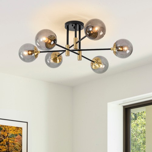 Modern sputnik chandelier - modern,