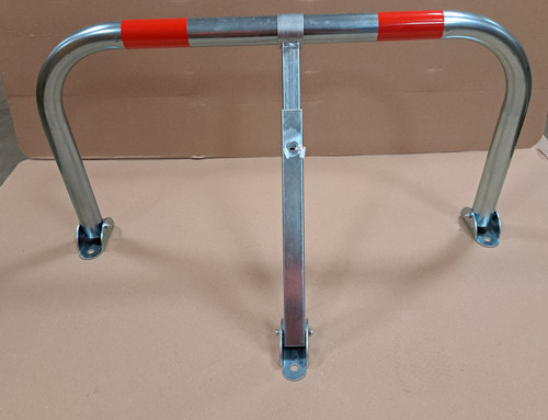 Parking barrier with padlock - barrier,