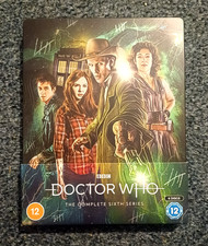 DOCTOR WHO THE COMPLETE SIXTH SERIES BLU RAY STEELBOOK Matt Smith. Series 6 Six