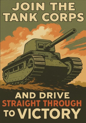 Join the tank corps ww2 - the,