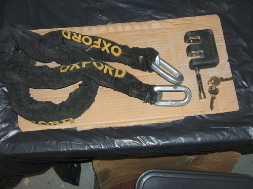 Motorbike securaty chain and