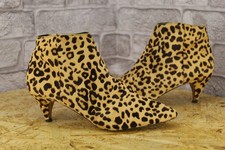 TAN LEOPARD PATTERN FUR ANKLE
