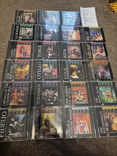 Discovering opera music cds - discovering,