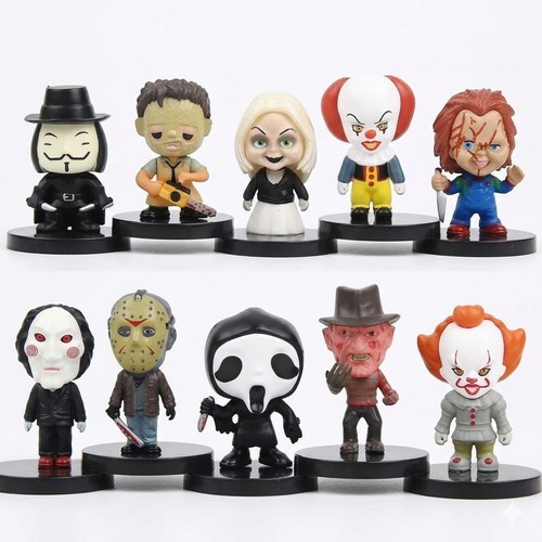 Pcs horror movie pvc action - 10,