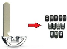 Remote Fob Emergency Blank Key