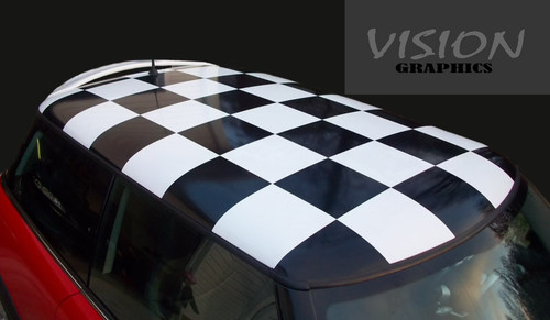 Mini cooper checkered - cooper, checks