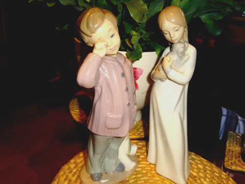 Lladro nao figurines girl - lladro,