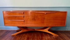  Beithcraft Val Rossi Mid Century Modern Vintage Teak Sideboard   