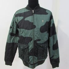 Wesc Quilted Bomber Jacket Size 40/42 UK M REF (12376)]