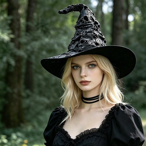 Black wizard witch - black,
